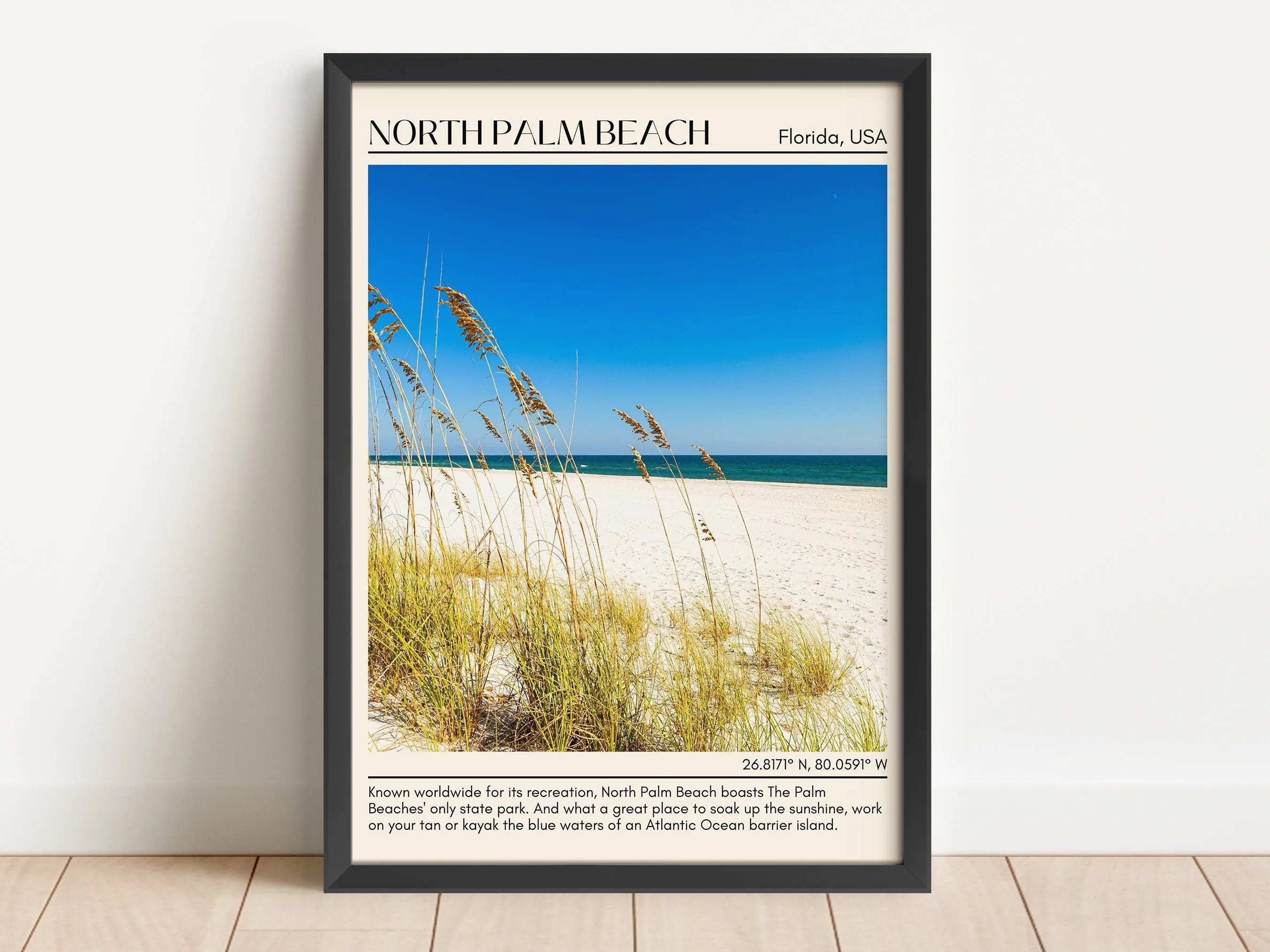 North Palm Beach Wall Canvas, USA