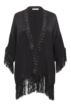 Now 60% OFF -Sequin Fringe Robe