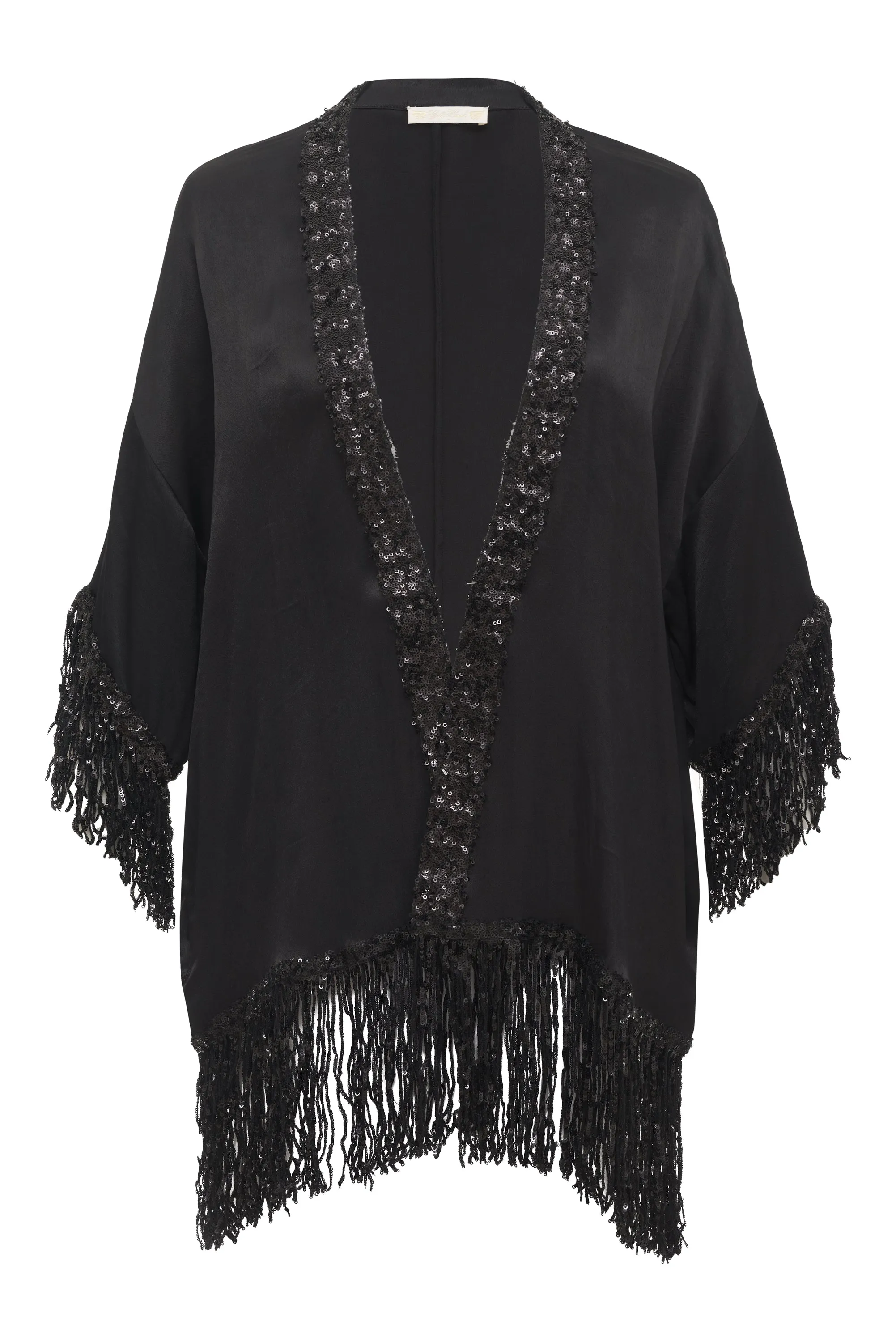 Now 60% OFF -Sequin Fringe Robe