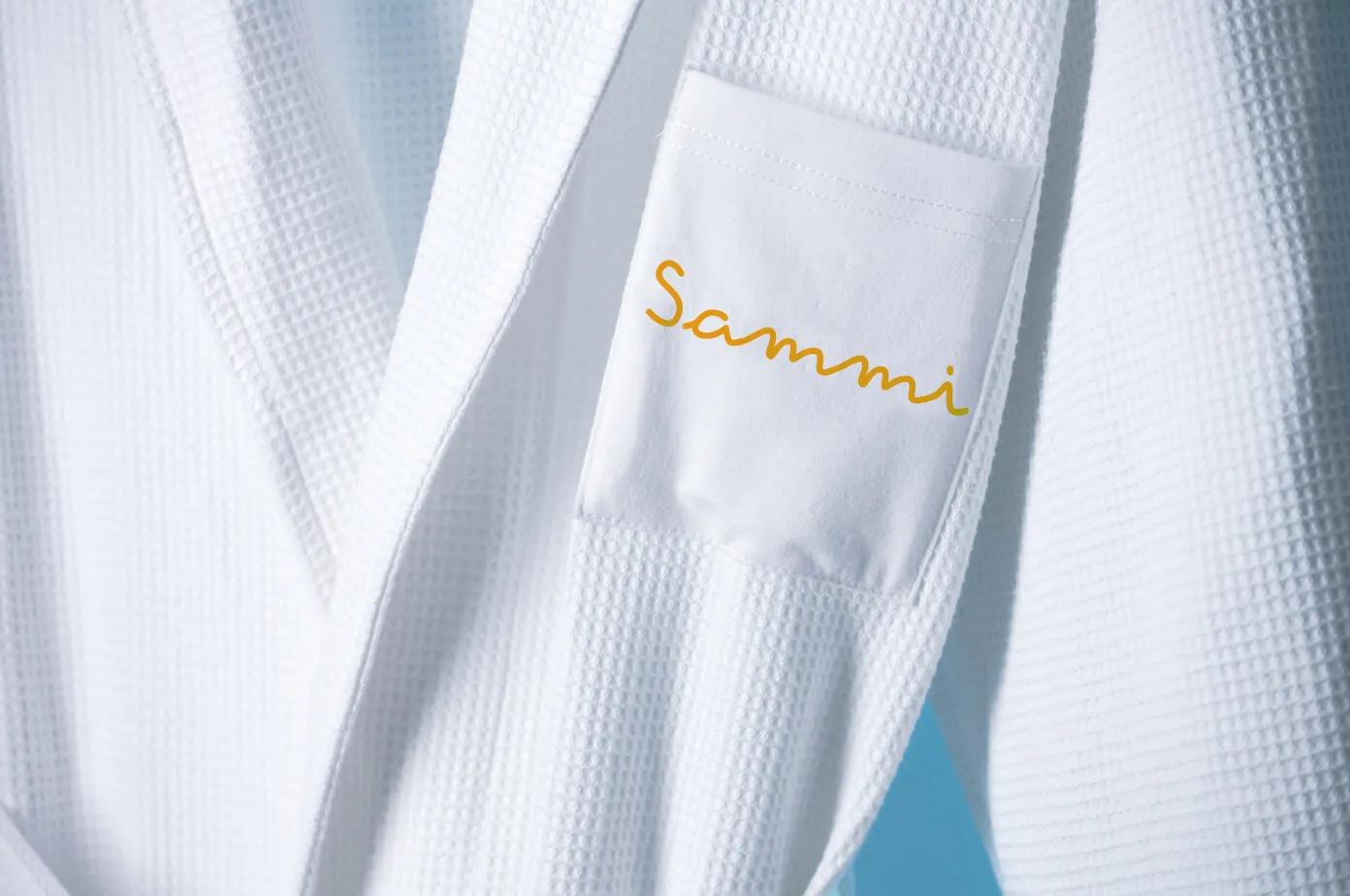 Official Love Island Waffle Knit Robe - Personalised