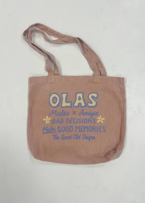 OLAS TOTE BAG PINK