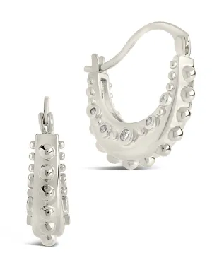 Oriana CZ Hoop Earrings