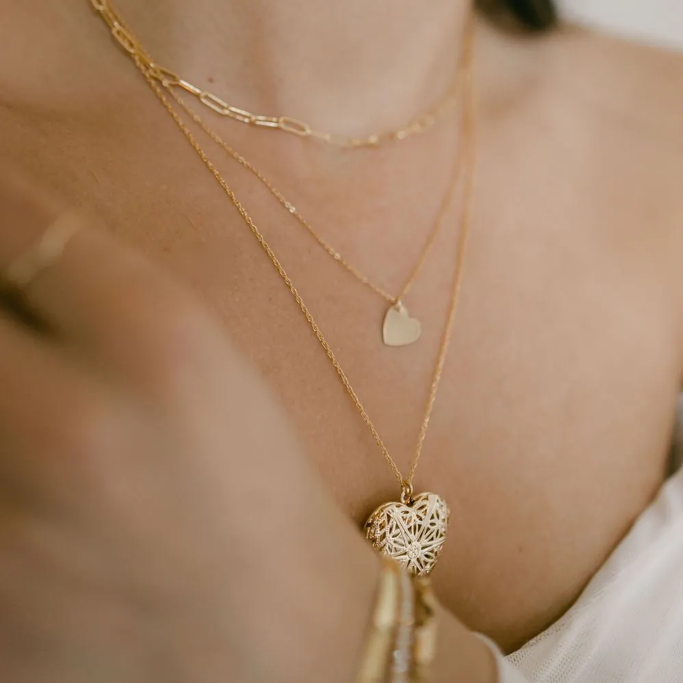 Ornate Heart Locket