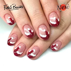 Oval Short Shiny  Christmas Cute