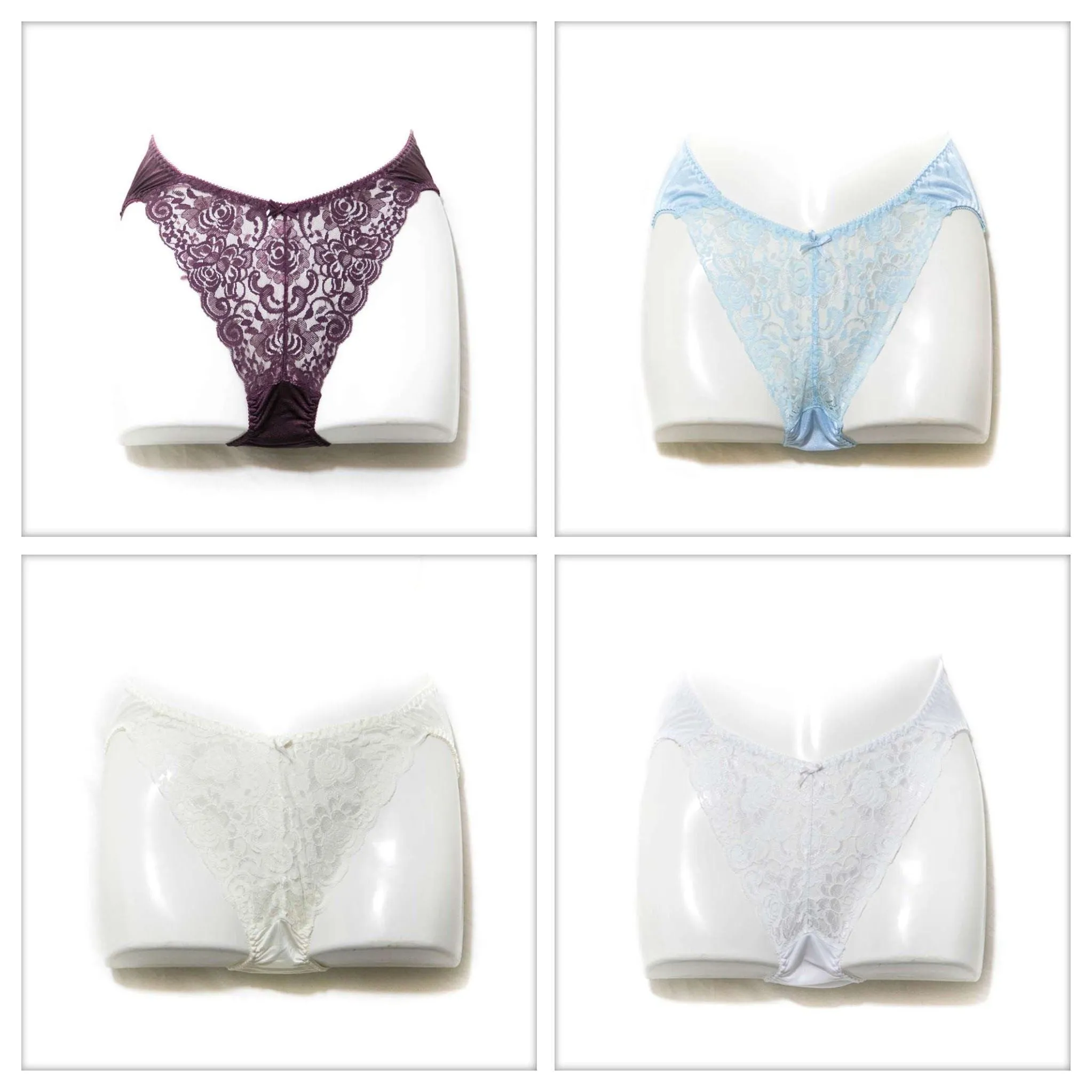 Pack of 2 Sext Net Panty – See Through Panty – Mix Colours