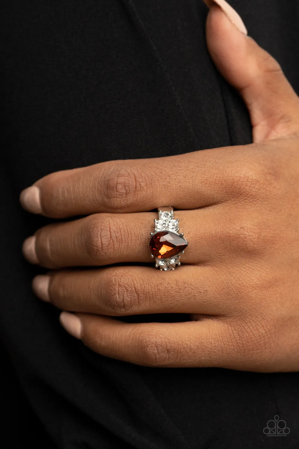 Paparazzi Happily Ever Eloquent - Brown Ring