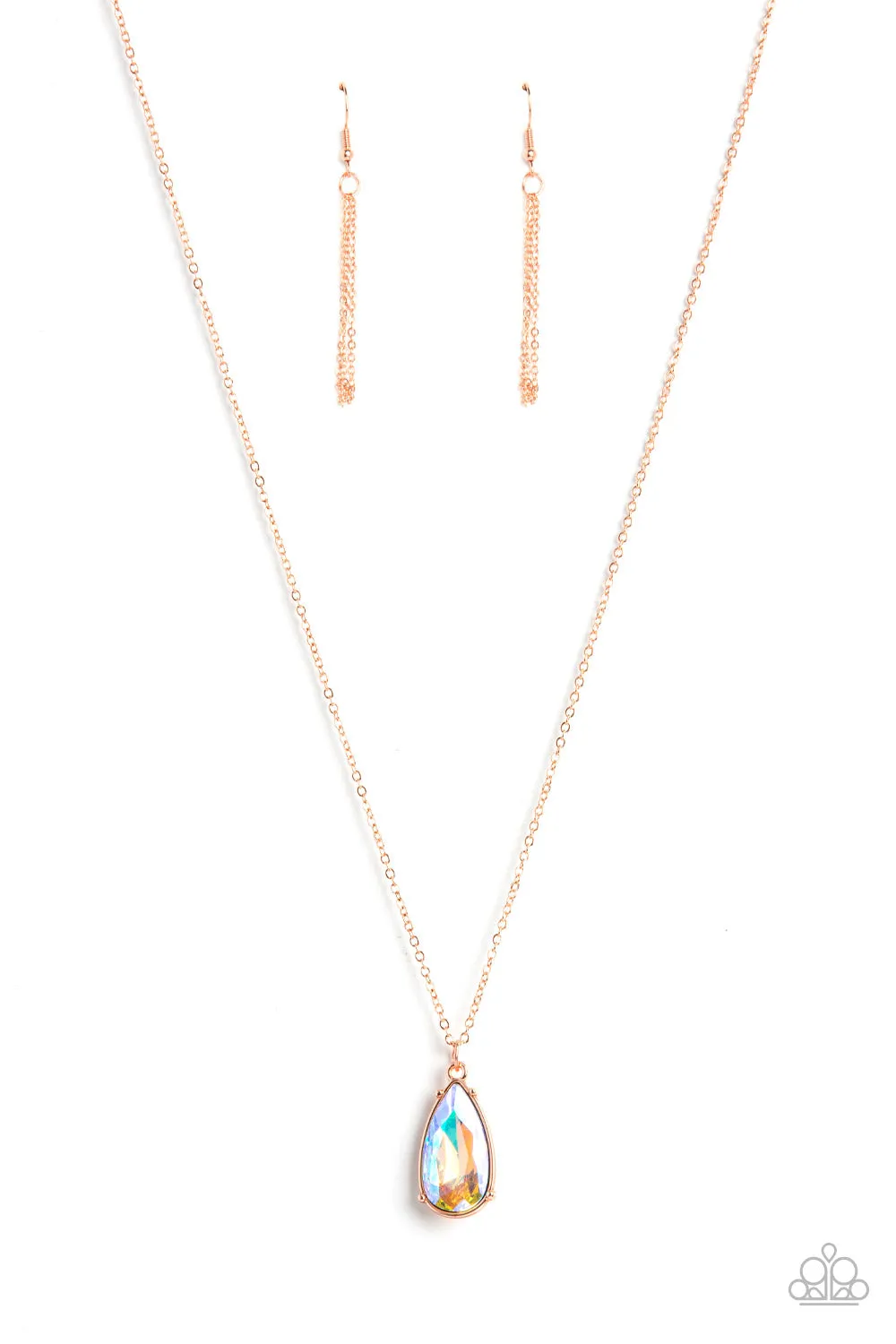 Paparazzi Interstellar Royal - Copper Necklace