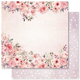 Paper Rose Studio - Sweet Valentine - 12x12 Single Sheet - Basics A