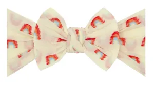 Patterned Shabby Knot | Daffodil Pastel Rainbow