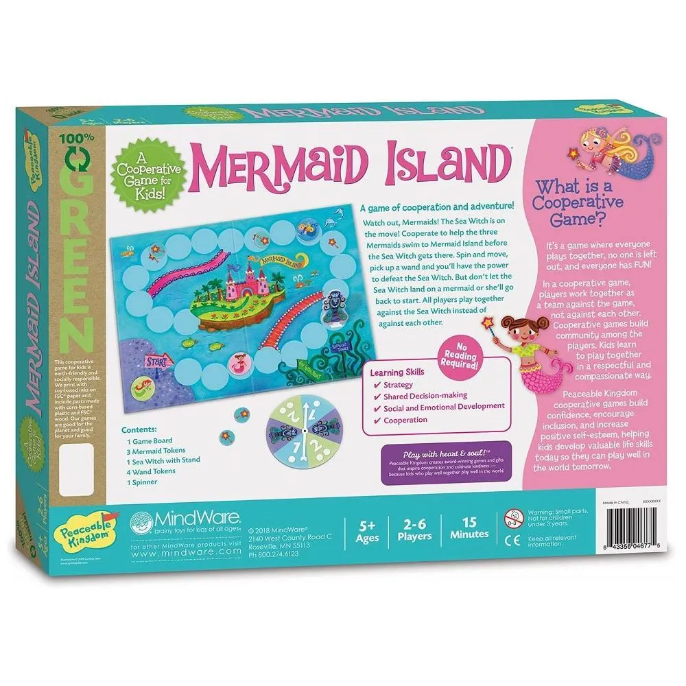Peaceable Kingdom Mermaid Island
