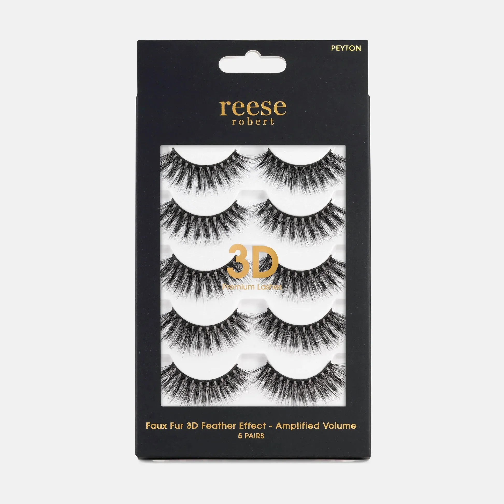 Peyton Premium Faux Fur Lashes 5 Pairs 2501015