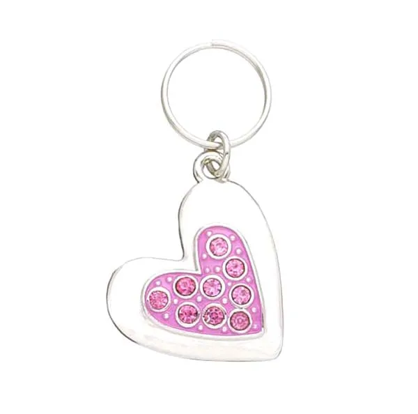 Pink Heart Pet Charm