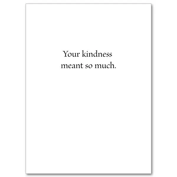 Praising God for the Blessing of You Abbey Irish Thank You Card