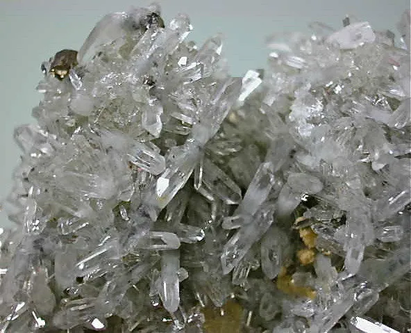 Quartz and Dolomite, Trepca Complex, Mitrovica, Kosovska Municipality, Kosovo, Mined 2012, Small Cabinet 5.0 x 6.5 x 8.5 cm, $100.  Online 4/6/15.