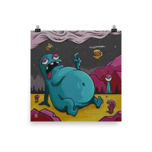 "A Little Help" Pop Wonder Art Print 12in x 12in