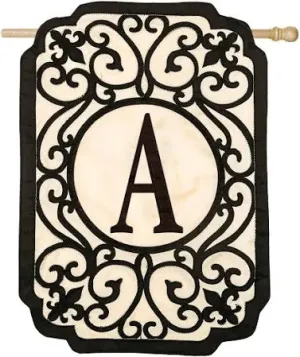 "A" Monogram Flag