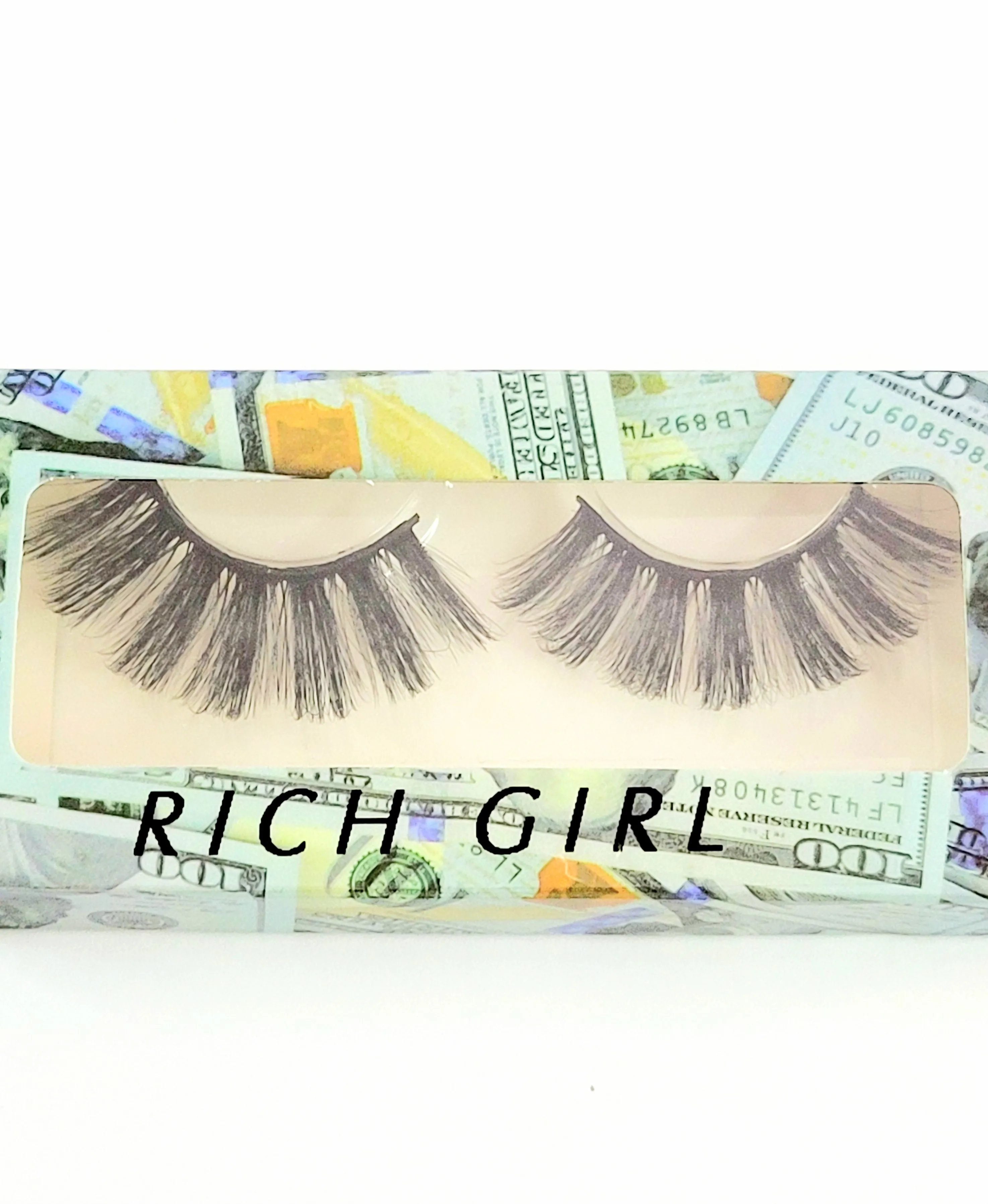 "Rich Girl" Faux Mink 25mm False Eyelash Strip
