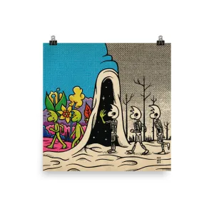 "Welcome Back" Pop Wonder Art Print 12in x 12in