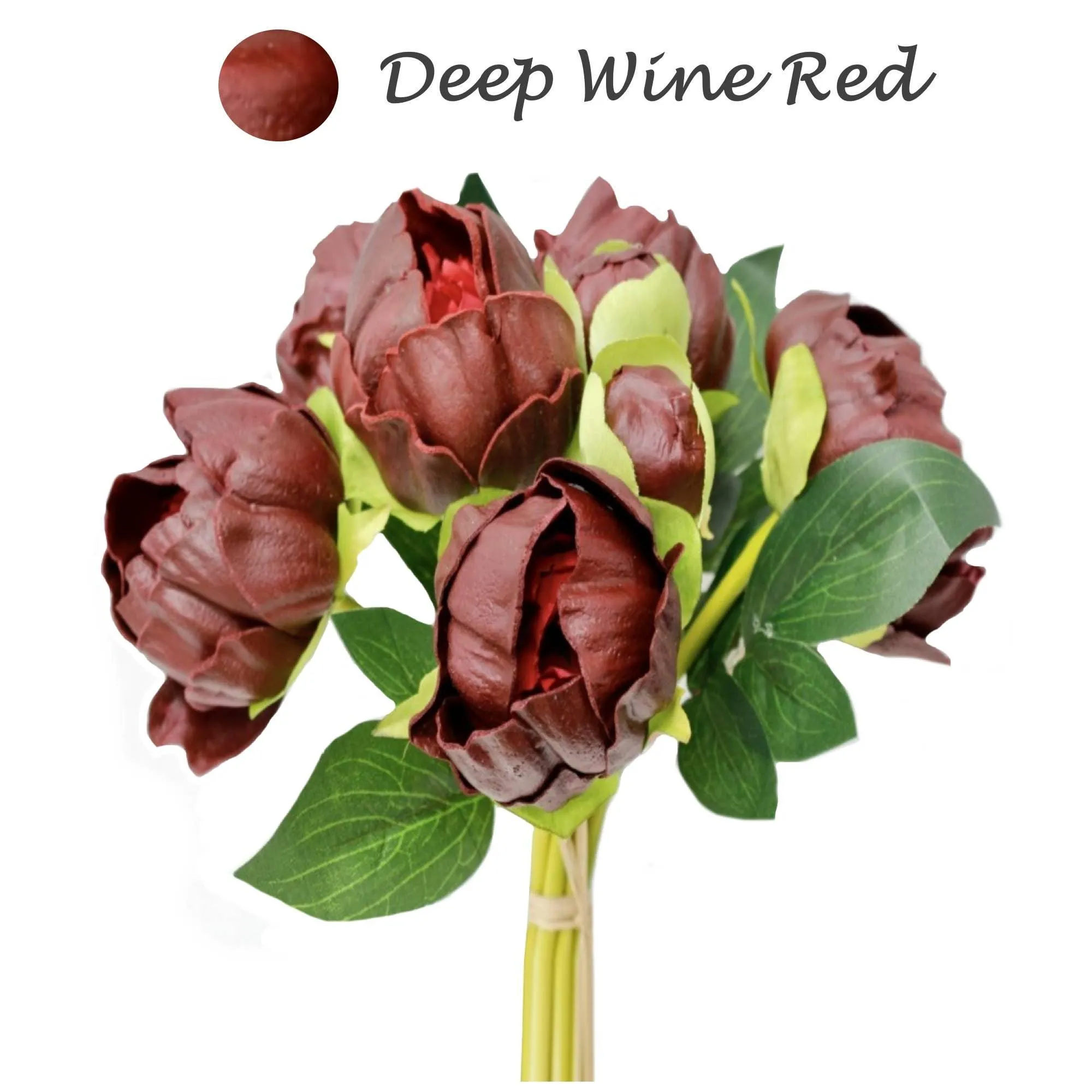 Real touch faux Peony bundle