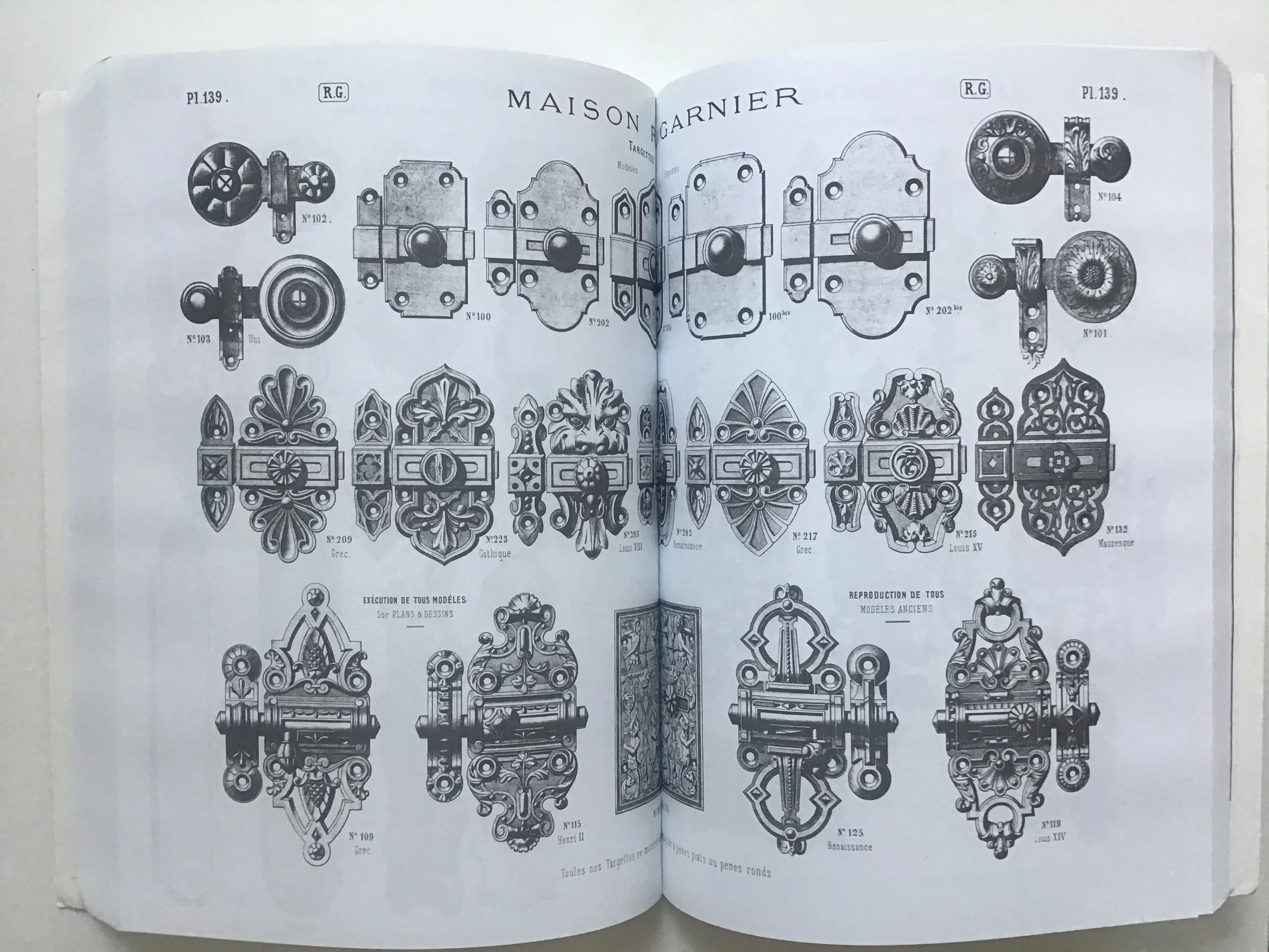 Remy Garnier S.A. Fabricant Cuiverie et Serrurerie Artistiques