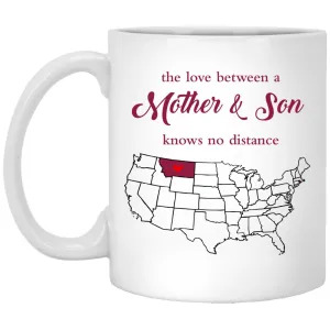 Rhode Island Montana The Love Between Mother And Son Mug