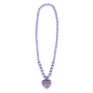 Rockin Heart Necklace - Purple