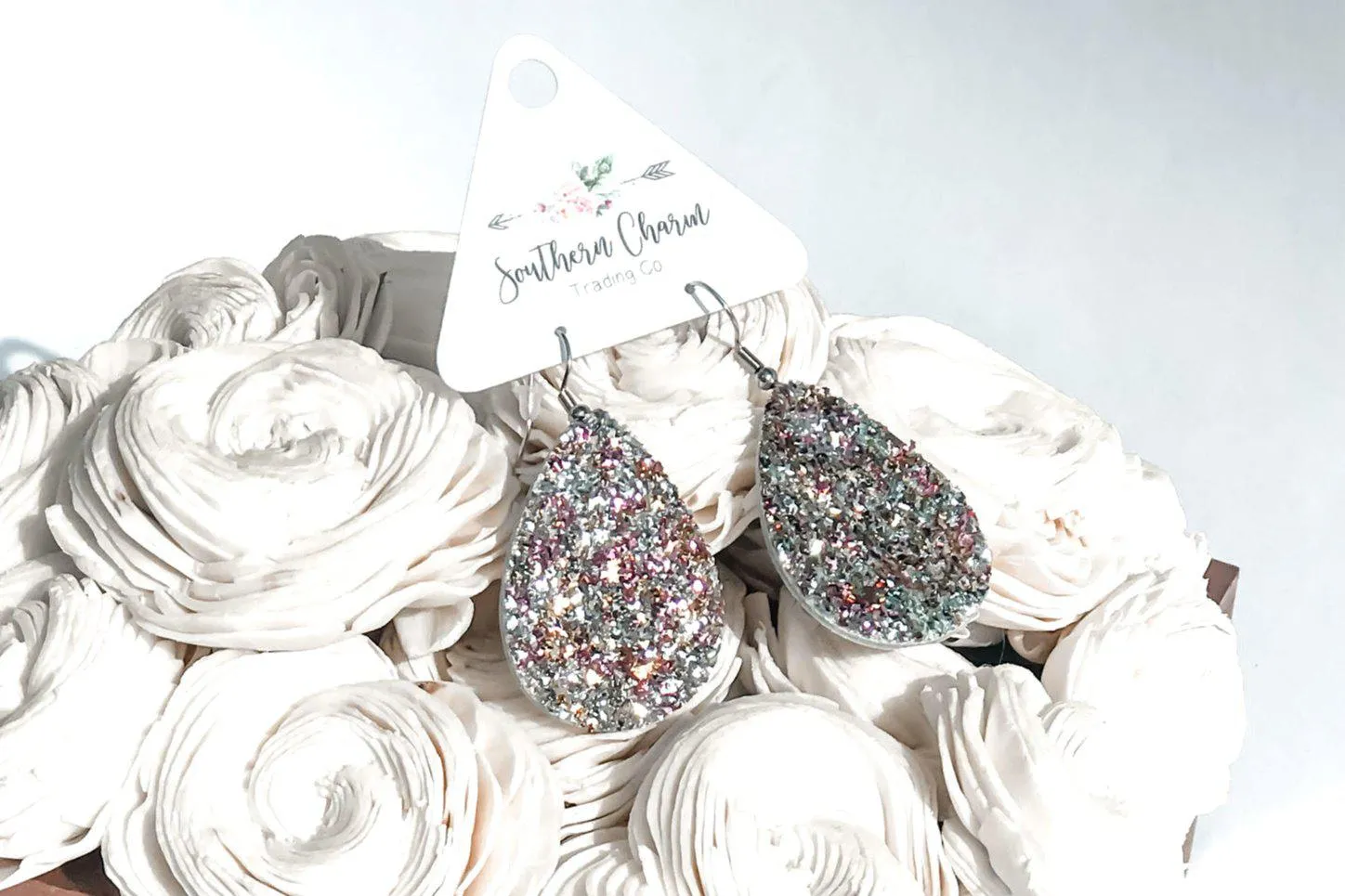 Rose Gold Bitty Earrings