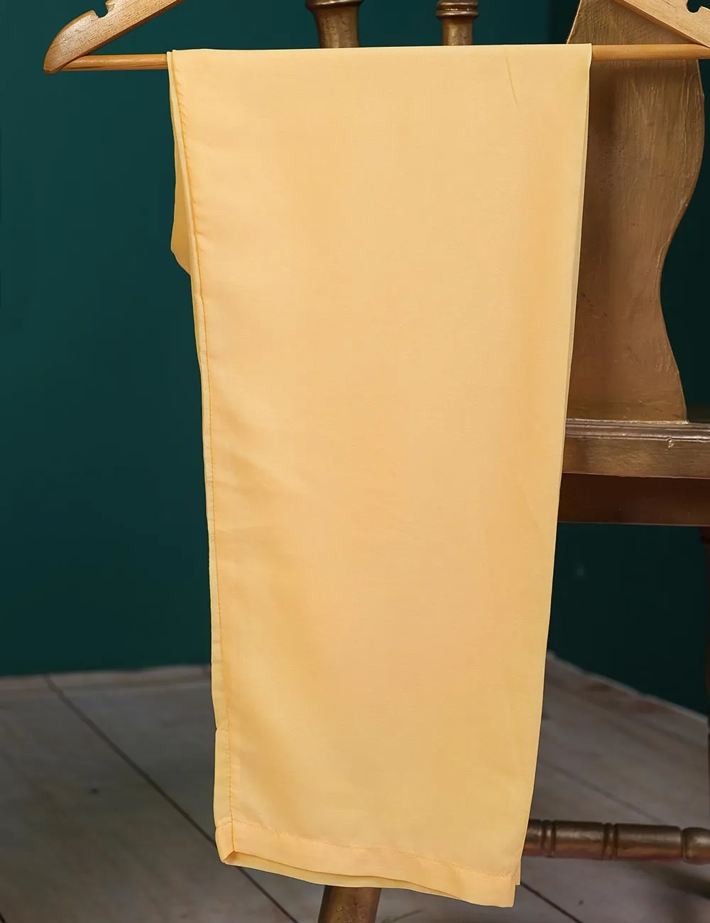 RTW-22-Yellow - Orphalese - 3 Pc Embroidered Paper Cotton