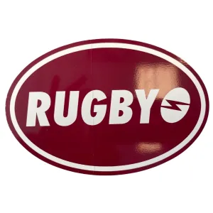 RUGBY Oval Decal
