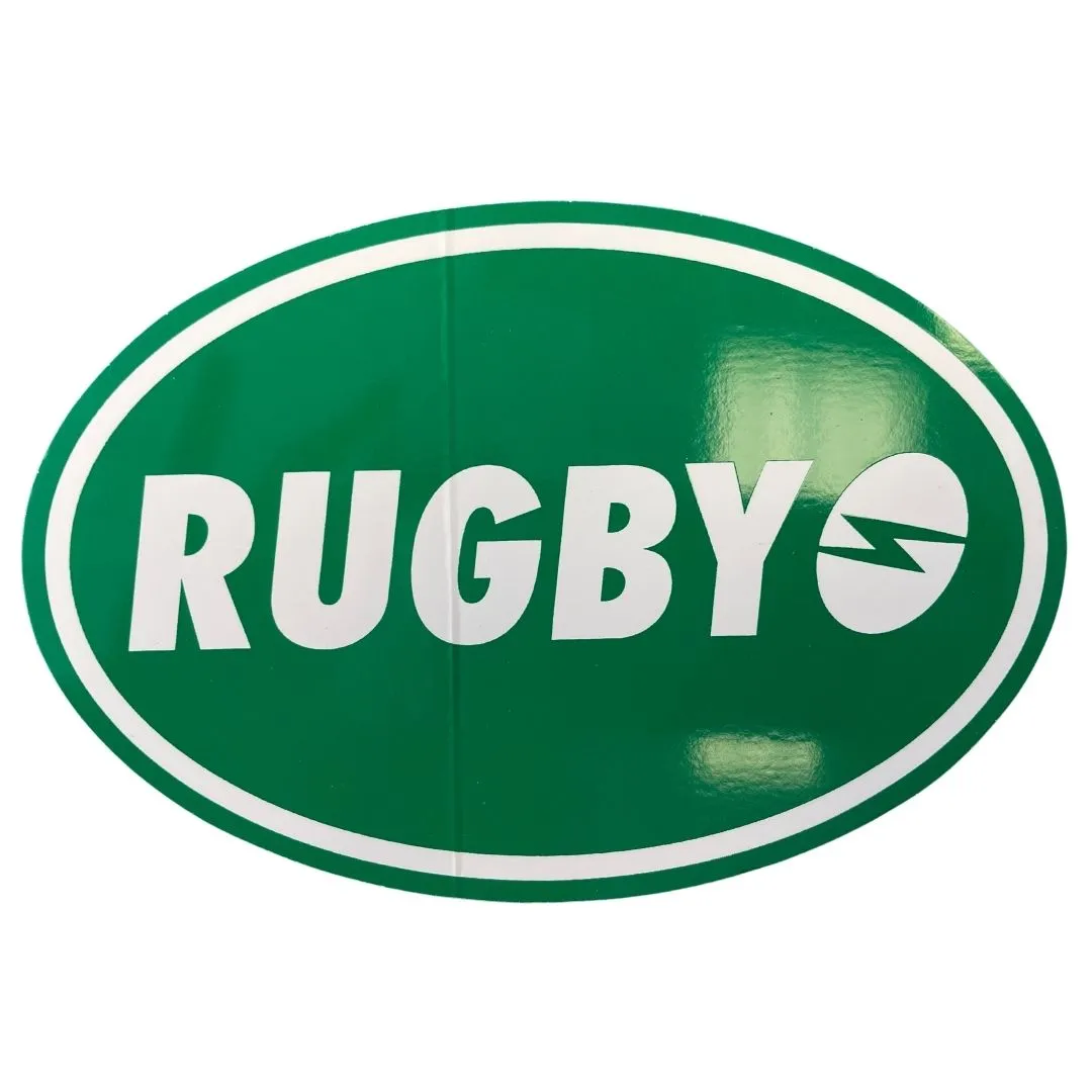 RUGBY Oval Decal