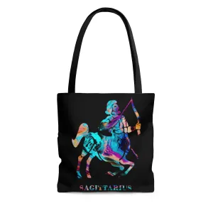 Sagittarius Zodiac Sign Tote Bag