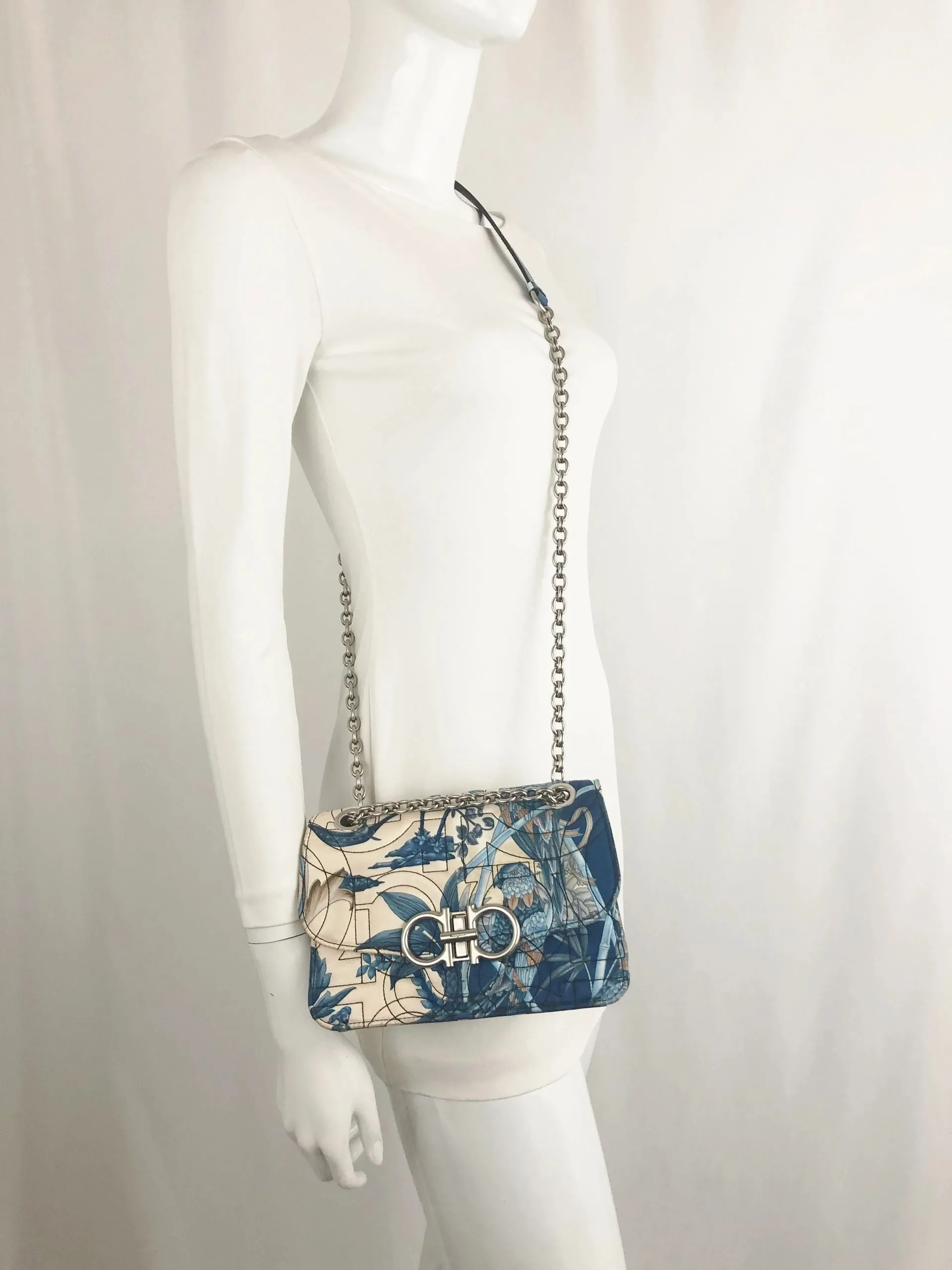 Salvatore Ferragamo Patterned Shoulder Bag