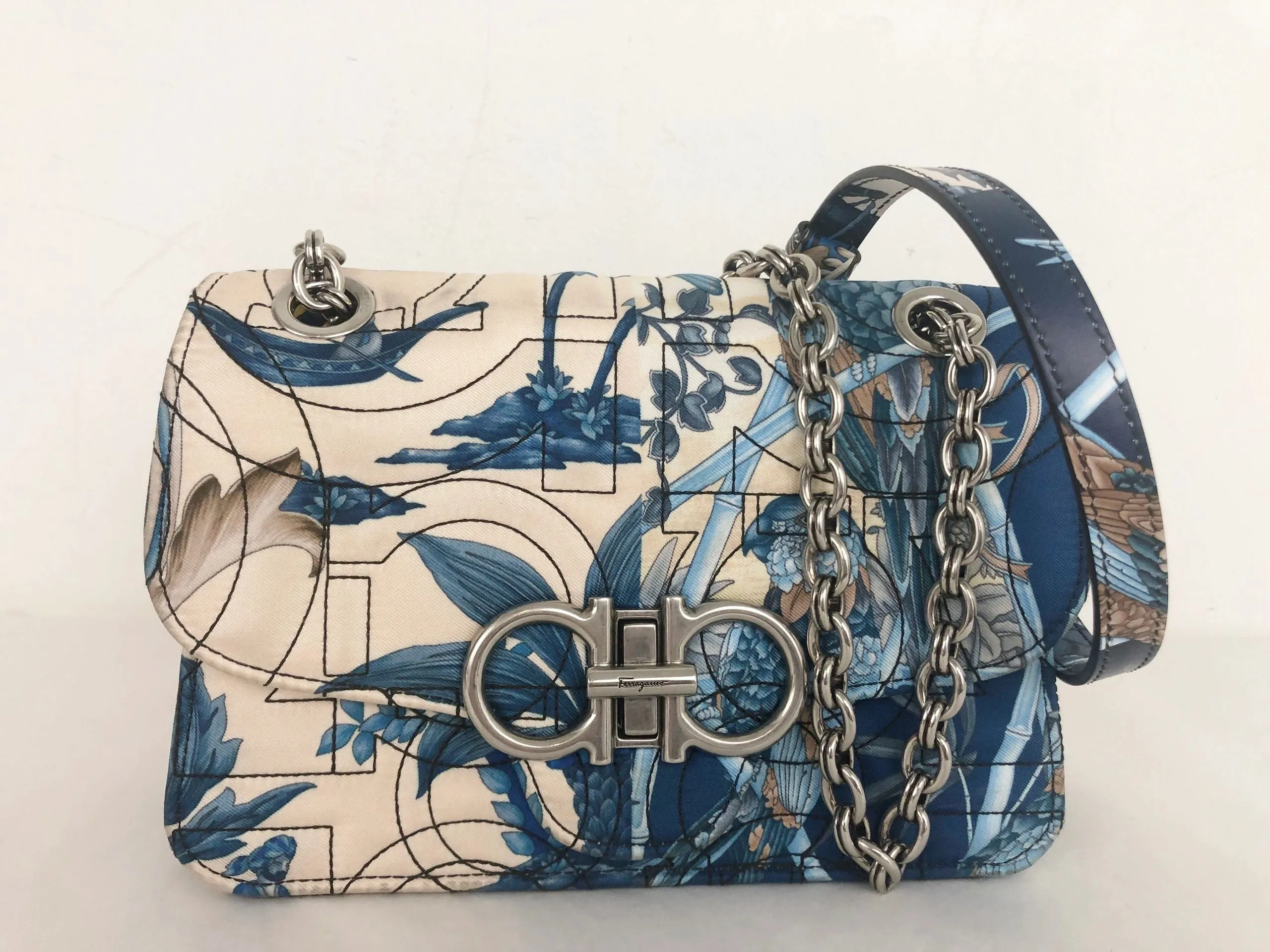 Salvatore Ferragamo Patterned Shoulder Bag