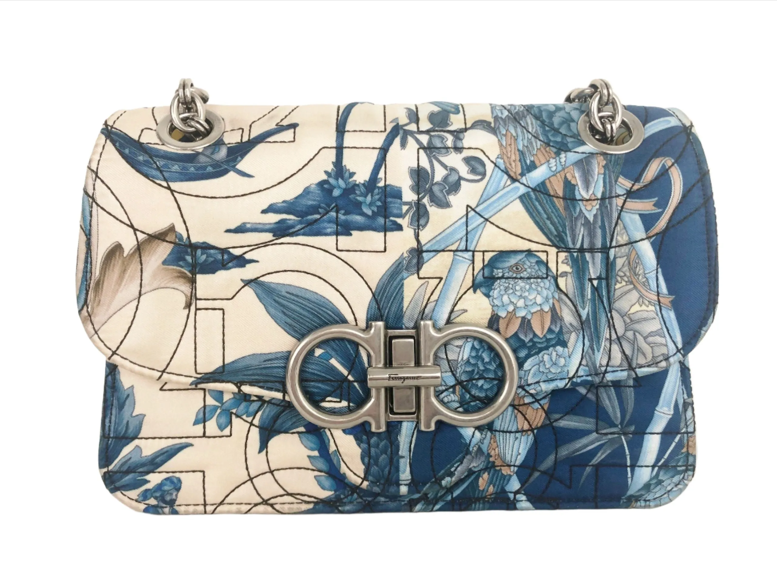 Salvatore Ferragamo Patterned Shoulder Bag