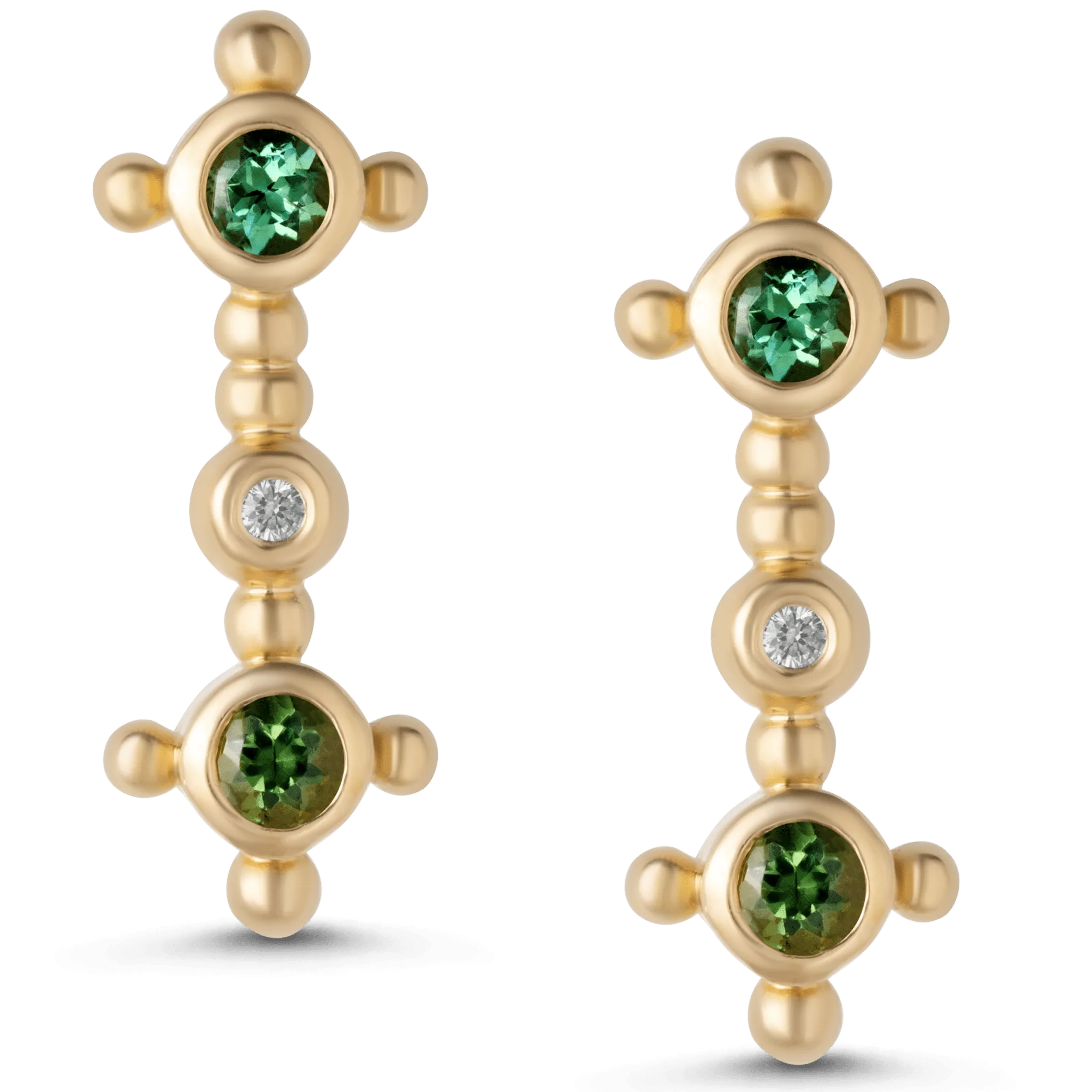 Scepter Cardinal Long Studs