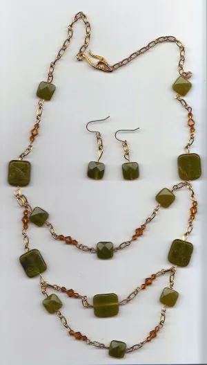 Serpentine Elegance Jewelry Set (special order - sold out)