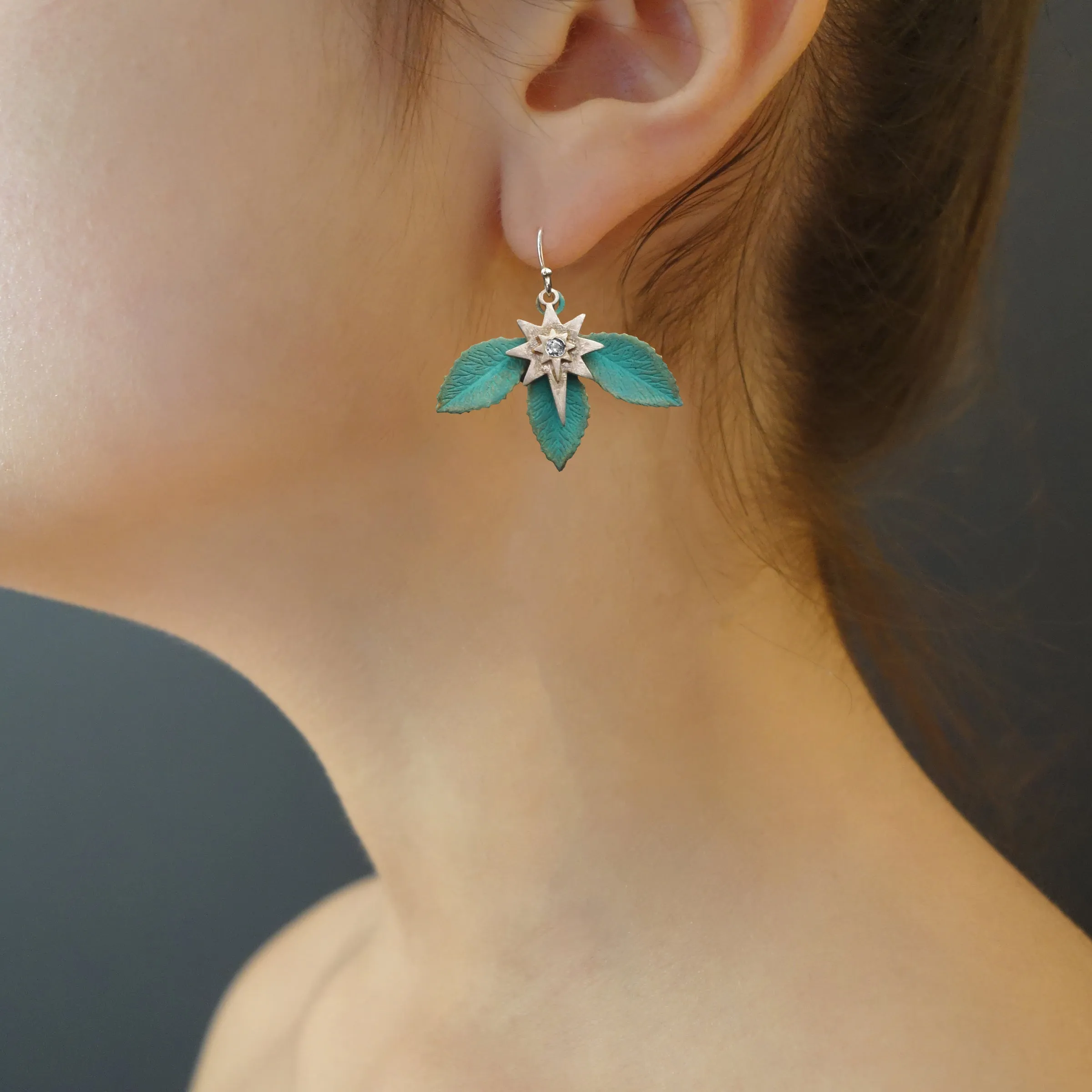 She's a Star on Michigan Ave: diamond earring