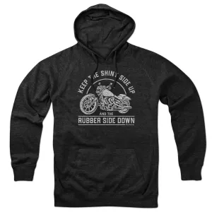 Shiny Side Up Motorcycle Hoodie