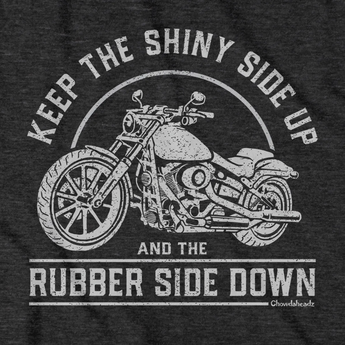 Shiny Side Up Motorcycle Hoodie