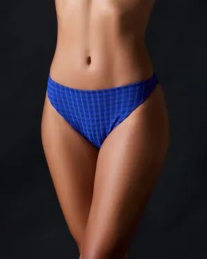 Shiny Stripe Rib Elsa Bikini Bottom