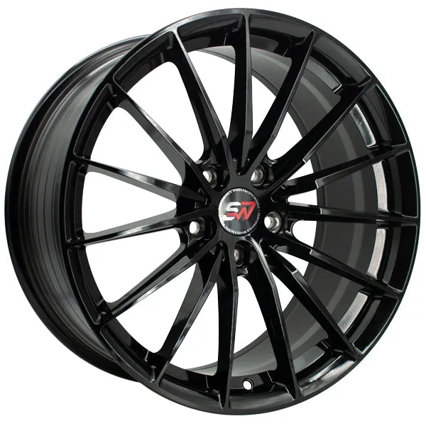 SPACWHEELS SW56 8,5X18" BLANK ET30 CB73,1 GLOSSY BLACK