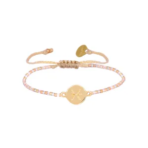 Sparkly Pisces adjustable bracelet