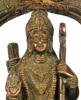 Sri Ram Darbar-Brass Statuette