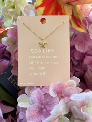 Starfish Necklace