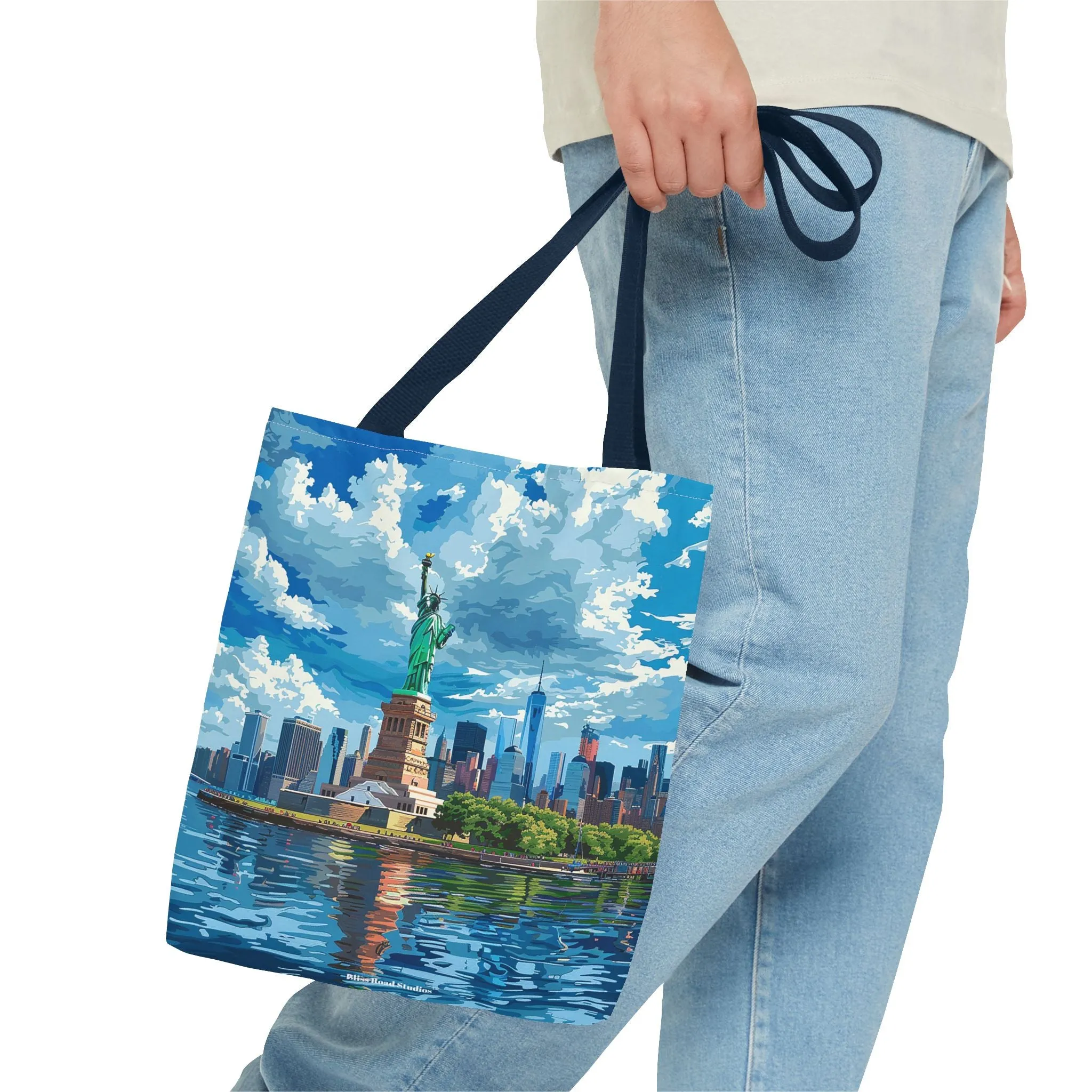 Statue of Liberty Tote Bag - Carry the Spirit of Liberty, Wherever You Roam! Available in 3 sizes.