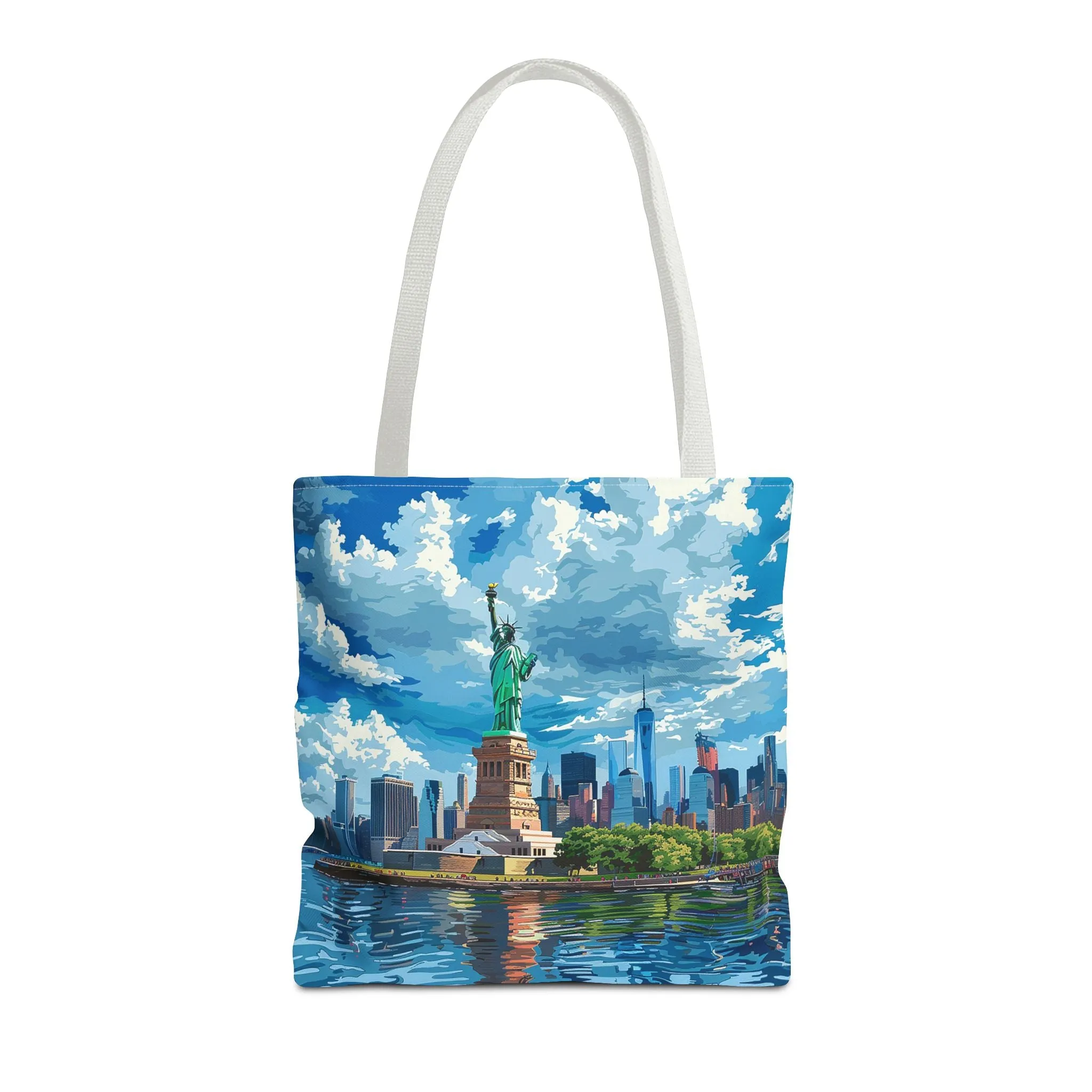 Statue of Liberty Tote Bag - Carry the Spirit of Liberty, Wherever You Roam! Available in 3 sizes.