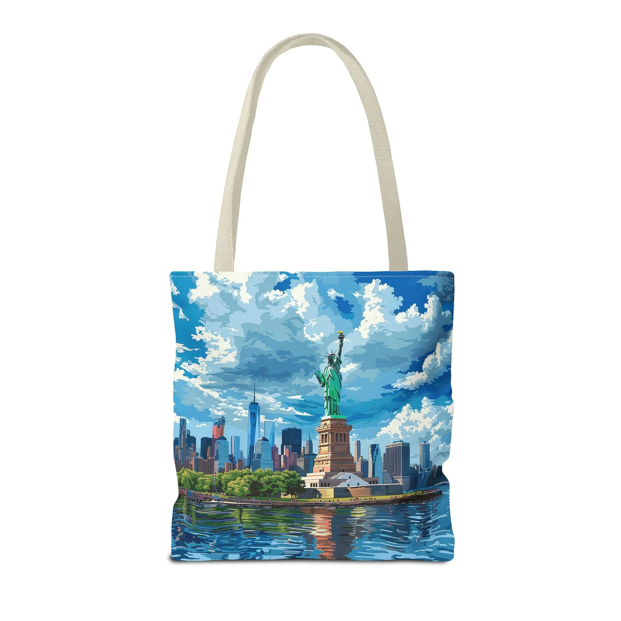 Statue of Liberty Tote Bag - Carry the Spirit of Liberty, Wherever You Roam! Available in 3 sizes.