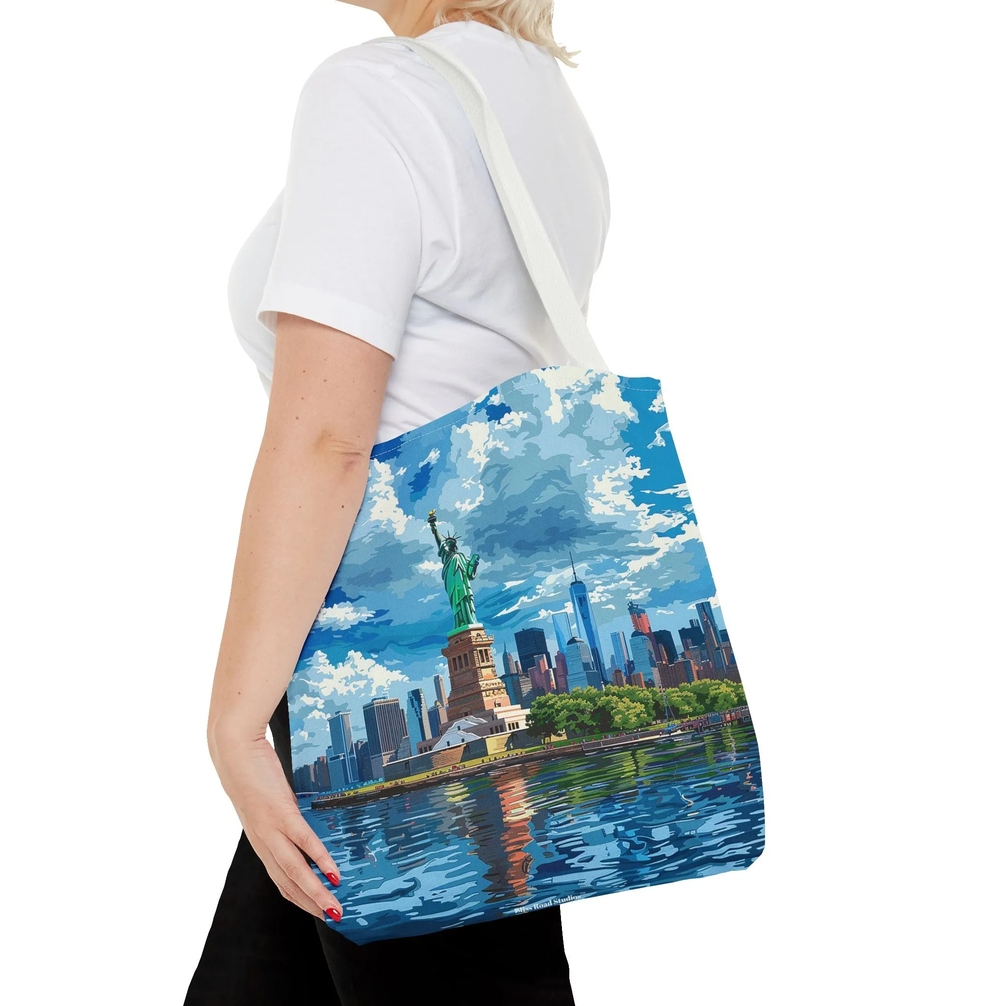 Statue of Liberty Tote Bag - Carry the Spirit of Liberty, Wherever You Roam! Available in 3 sizes.