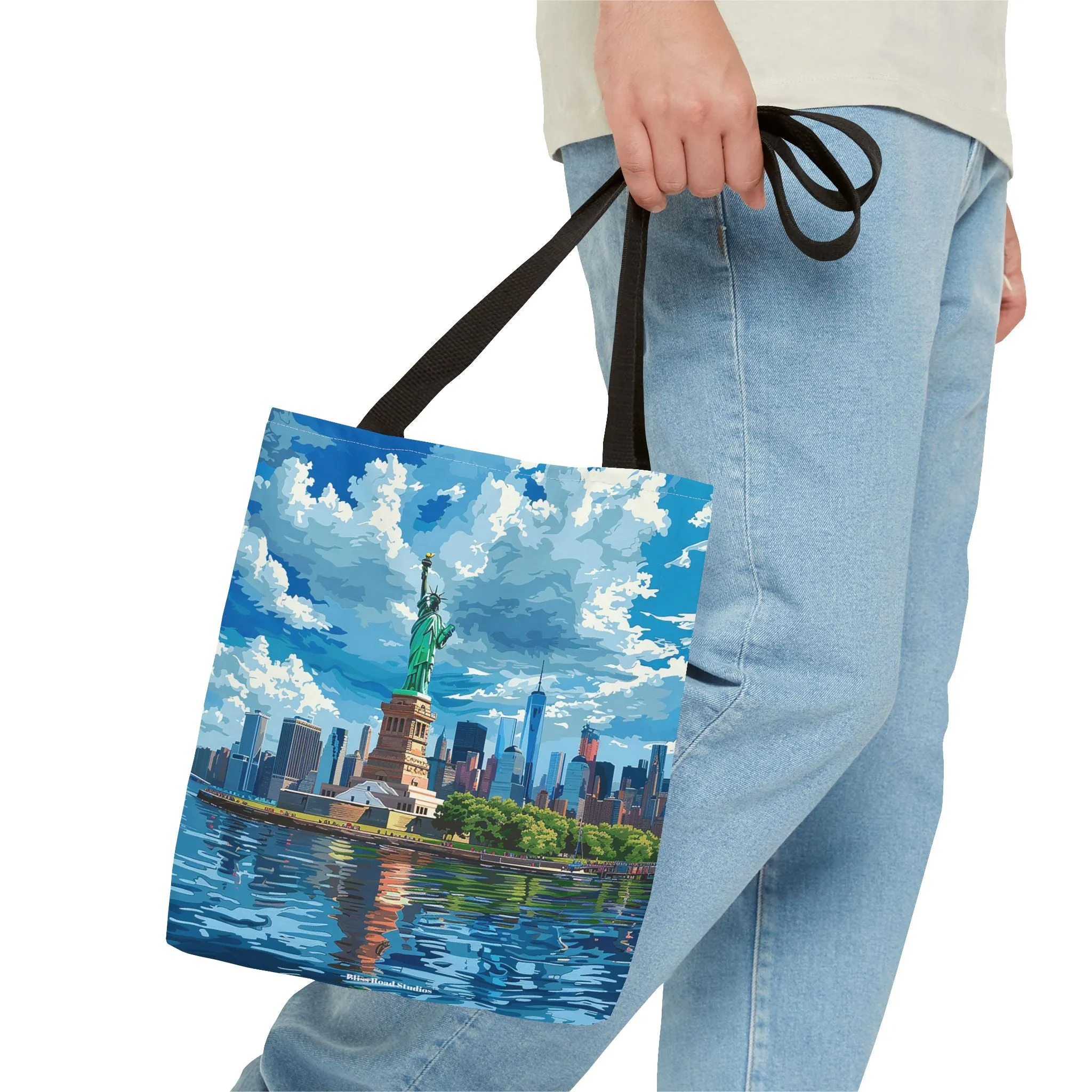 Statue of Liberty Tote Bag - Carry the Spirit of Liberty, Wherever You Roam! Available in 3 sizes.