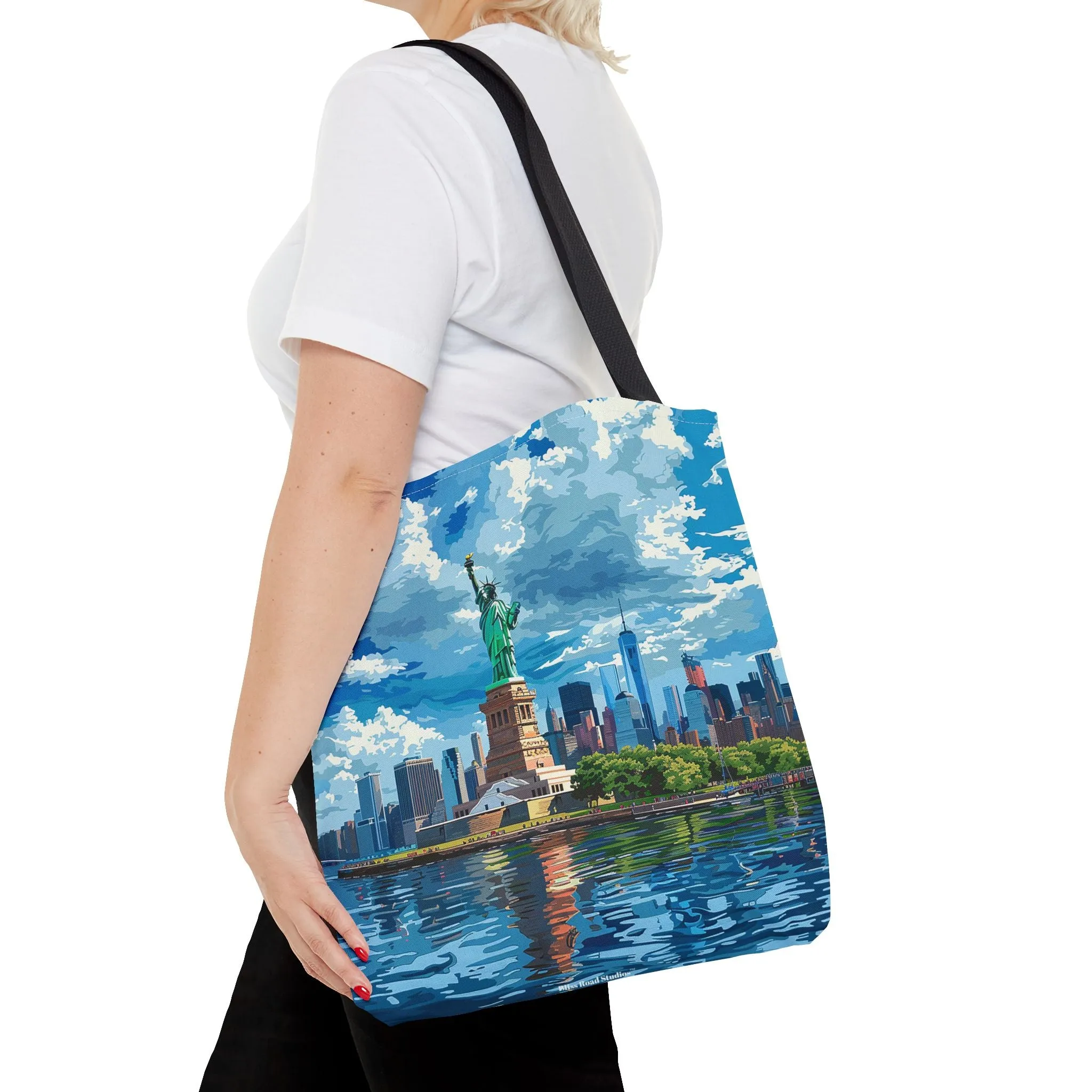 Statue of Liberty Tote Bag - Carry the Spirit of Liberty, Wherever You Roam! Available in 3 sizes.